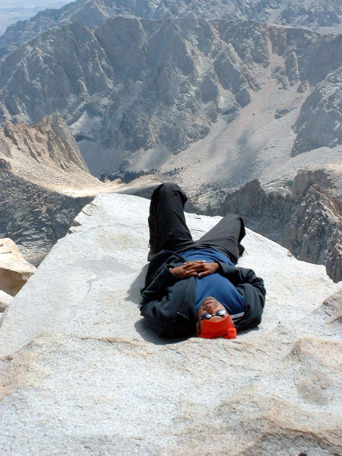 Summit of Mt. Whitney, 14,497ft.